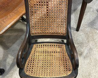 19th Century Victorian Child's Rocking Chair