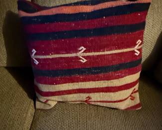 Handmade Turkish Kilim Pillow Cover