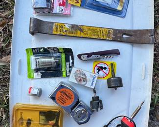 Assorted Tools and Hardware Lot
