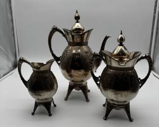 Meriden Britannia Silver Plated Tea Set second image