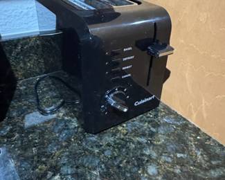 Cuisinart CPTBK Slice Compact Plastic Toaster, Black