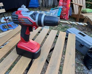 Black Decker V Cordless Drill with Bit