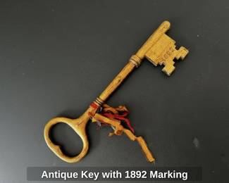 Antique Key with Marking
