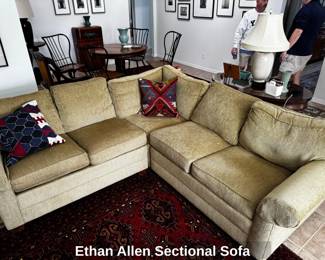 Ethan Allen Sectional Sofa