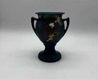 Roseville Snowberry Blue Vase