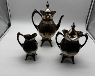 Meriden Britannia Silver Plated Tea Set