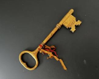 Antique Key with Marking