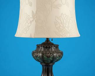 Art Nouveau Floral Table Lamp