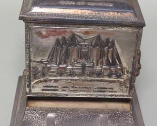 1934 Chicago World's Fair mechanical cigarette dispenser