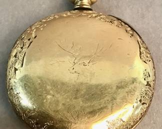 Antique 14k gold-filled pocket watch