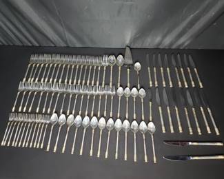 Wallace Aegean Weave sterling silver flatware