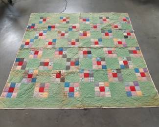 Vintage patchwork quilt