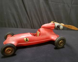Vintage thimble drome prop rod gas powered car