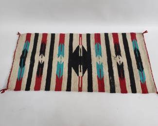 Handmade Navajo style rug