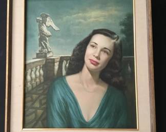 Jack Edward Barber (1918-2003) 1967 oil painting