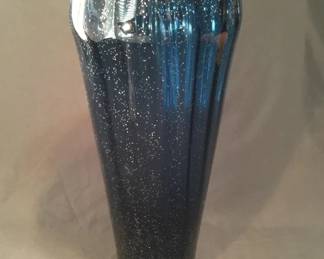Large art glass vase