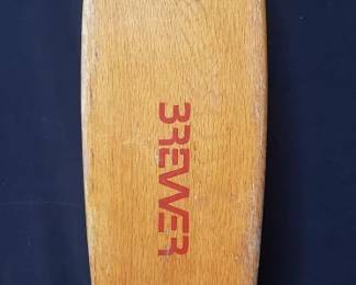 Vintage Brewer skateboard