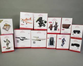 Collection of Hallmark keepsake ornaments