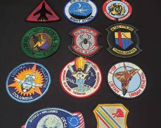Group of patches – 16 Tac FTR SQ, 421 TAC FTR SQ, etc.