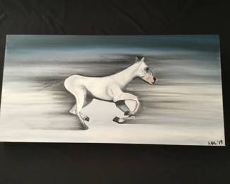 Oil painting on canvas