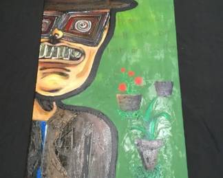 Oil painting on canvas