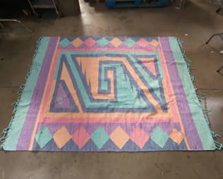 Vintage Southwest hand-woven rug