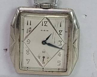 Art Deco 14k gold filled Elgin pocket watch