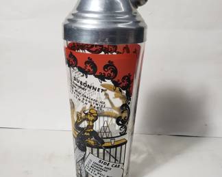 Vintage Hazel Atlas Ragtime cocktail shaker