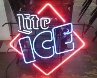 Lite Ice Neon Sign