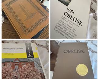 Southern Illinois University year books -The Obelisk- from 1959-1964