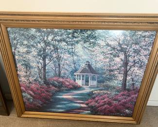 Step into this beauty..framed 15”x39”