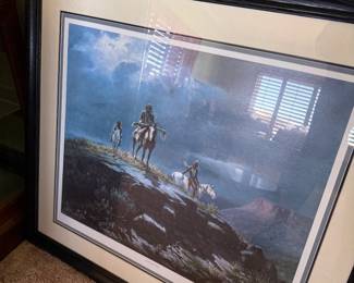 "Scouting Party" by Olaf Wieghorst. 