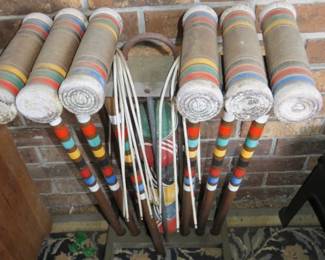 Vintage Forster Croquet Set