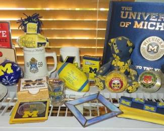 Collection of University of Michigan Wolverines Memorabilia