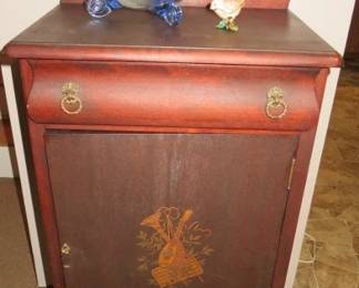 Late 19th Century Victorian Mahogany Sheet Music Cabinet