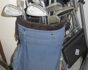 Golf Clubs & Bag