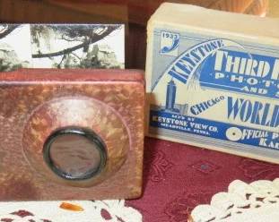 Keystone Third Dimension Photographs & Stereoscope World's Fair 1933
