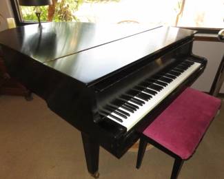 Yamaha G1 "Nippon Gakki" Black Baby Grand Piano