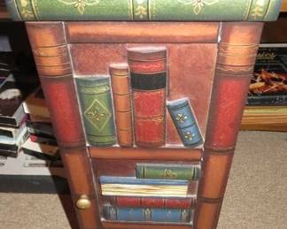 Faux Book CD Storage Cabinet
