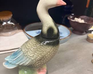 Jim Beam “Goose” Bourbon decanter