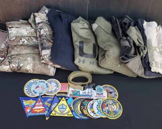 SR120Tactical Clothing And Navy Patches