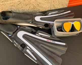 SR176VMares Fins Scuba Pro Dive Mask