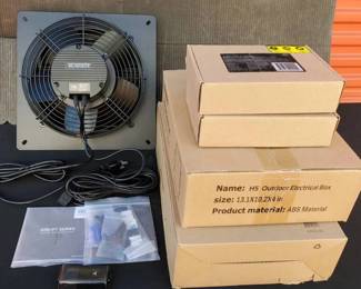 SR154Cooling Fans And Electrical Boxes