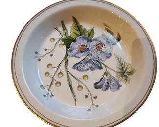 Spoke Stafford Flowers Pie or Quiche Dish