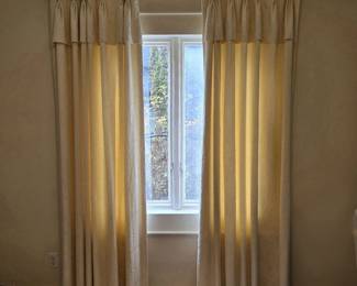 Pinch Pleated Lined Draperies