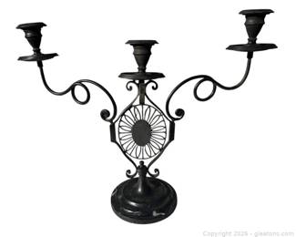 Wrought Iron Candelabra