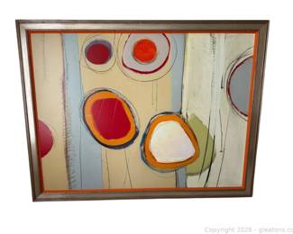 Large Original Framed by Larson Juhl Wall Hanging