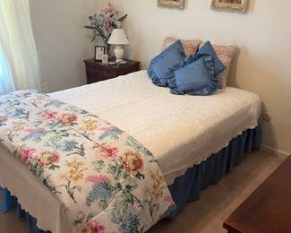 One of two double/full size beds available