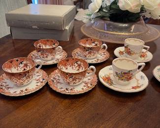 Demitasse English cups