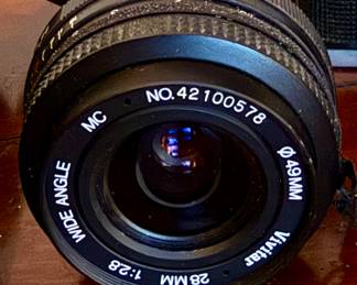 Minolta XG-M 35mm SLR Film Camera with 3 Lenses, Minolta Flash and Manuals